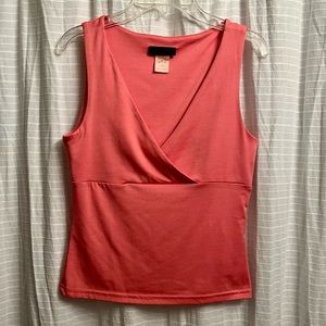 Express Pink V-neck tank top